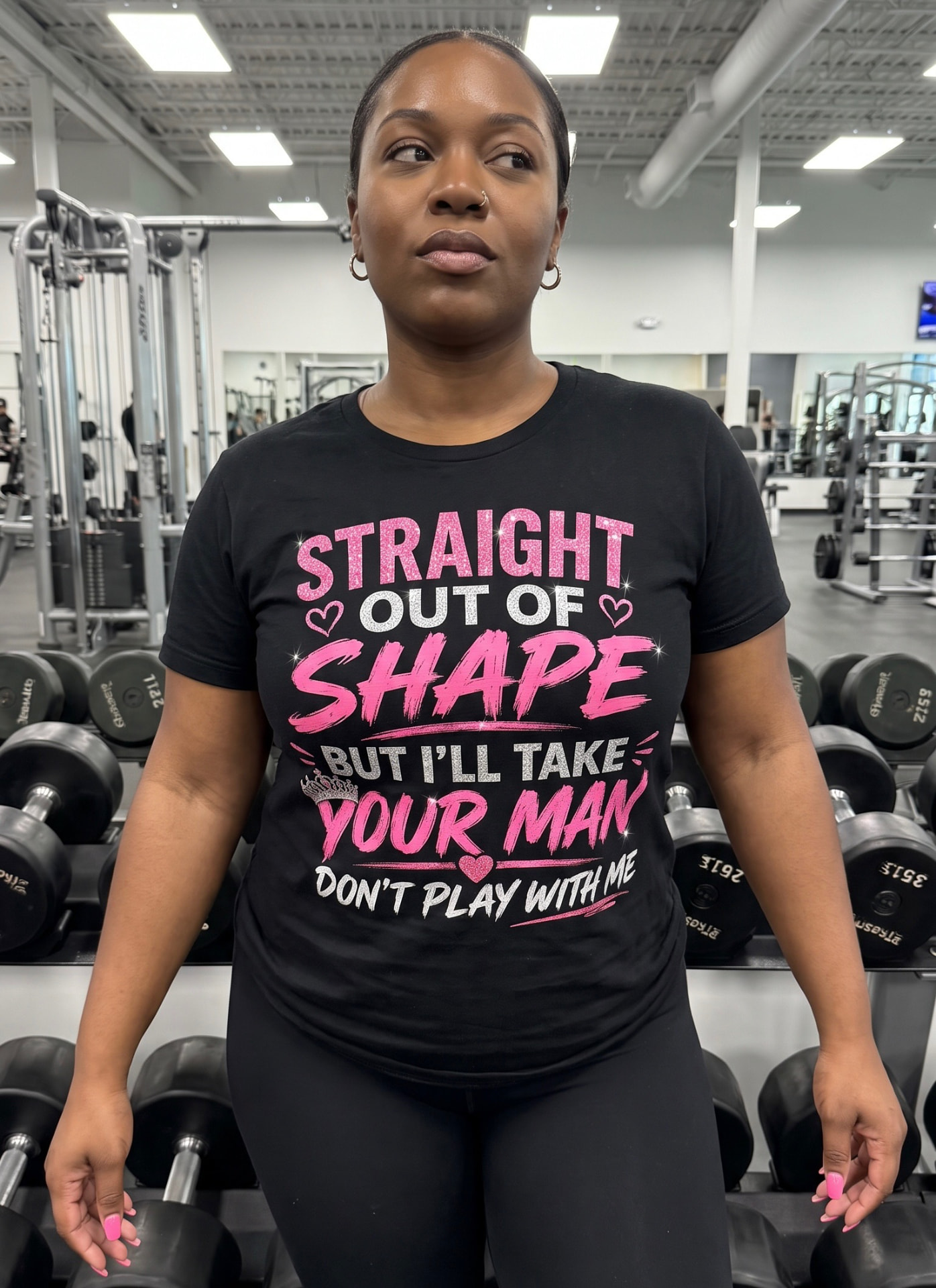 Straight Out Of Shape — But I'll Take Your Man