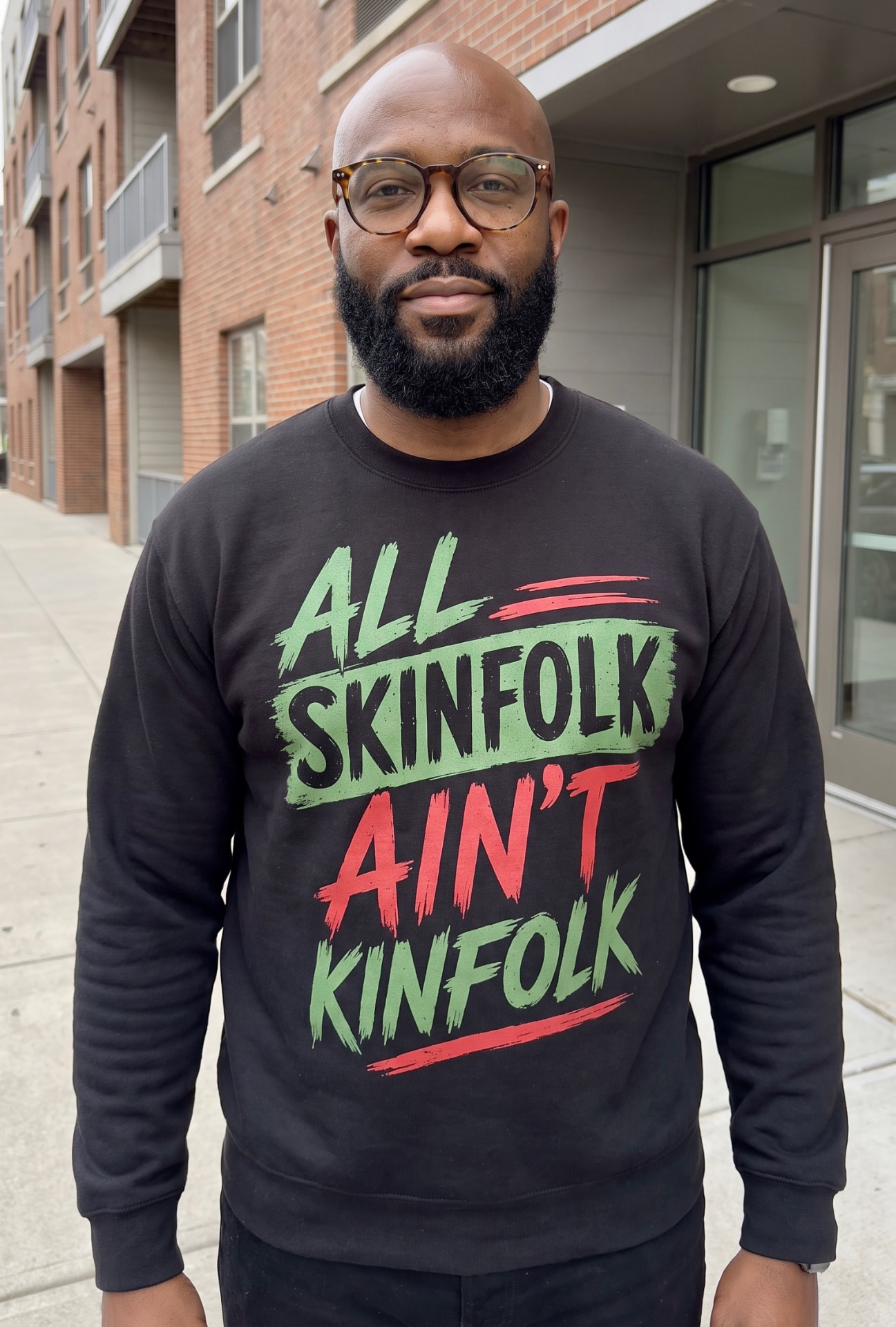 All Skinfolk Ain't Kinfolk — Sweatshirt