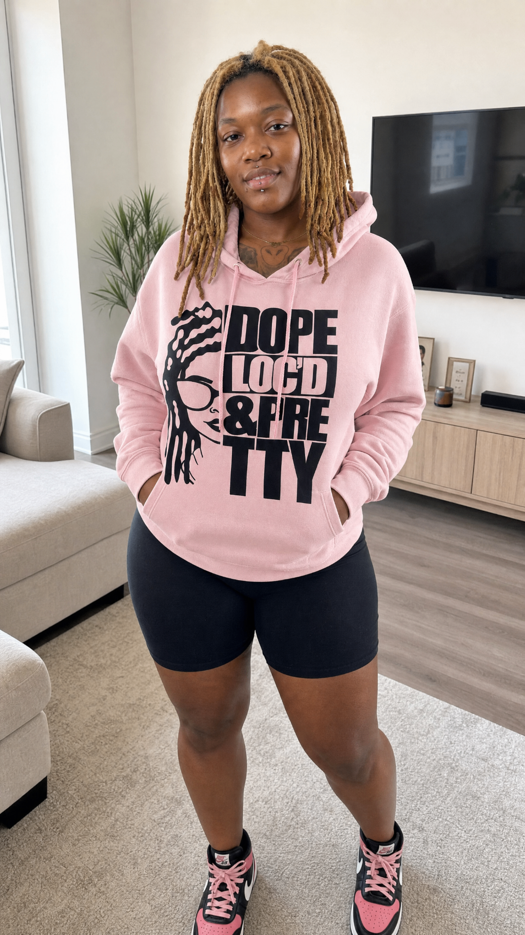 Dope, Loc'd & Pretty — Hoodie