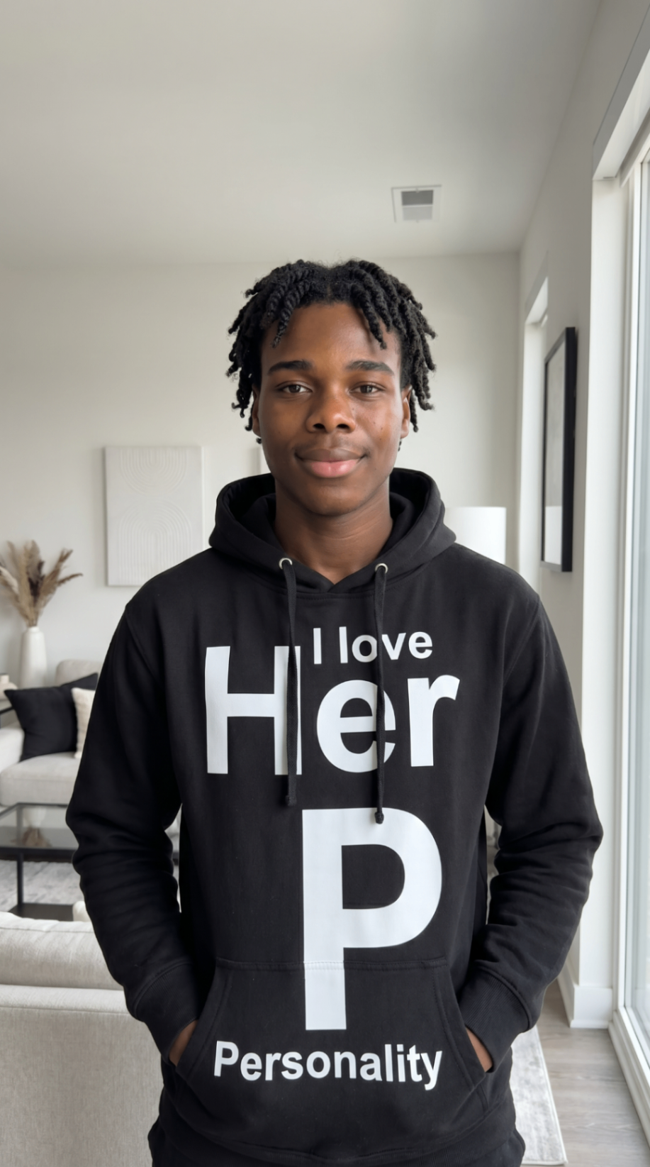 I Love Her Personality — Hoodie